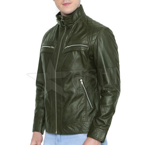 La chaqueta de cuero de moda más vendida para hombre, nueva chaqueta de cuero, ropa informal, chaqueta de cuero - Product Image 4
