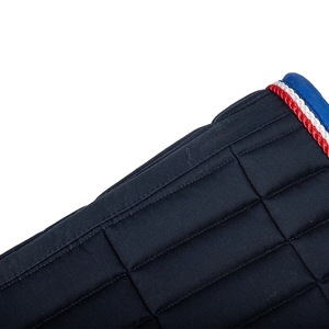 Tapis de selle matelassé en satin de dressage 2025 coton, accessoire élégant et confortable pour les sports équestres - Product Image 2