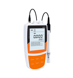 Medidor portátil do PH do analisador da qualidade de água do Multi-parâmetro/condutibilidade com a grande orientação do texto do LCD para o tratamento da água - Product Image 6