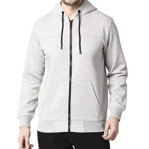 Sudaderas con capucha unisex personalizadas de algodón liso a granel de talla grande sudaderas con estampado de hojaldre técnica bordada para hombres de invierno - Product Image 3