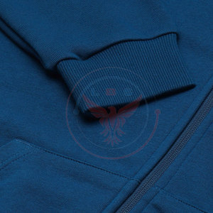 Sweat-shirts à capuche zippés pour hommes, de qualité supérieure, tendance, en polaire, avec logo personnalisé, grandes tailles - Product Image 6