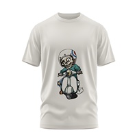T-shirt vintage surdimensionné pour homme, marque SEATEX, 180g, séchage rapide, respirant, design uni accrocheur, vente en gros OEM pour marques de mode