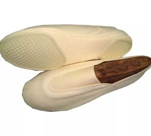 Chaussures de gymnastique fendues en toile de meilleure qualité, chaussures de danse de gymnastique en Stock - Product Image 3