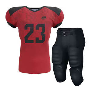 Uniforme de football américain de qualité supérieure, vêtements d'équipe, uniforme de football américain, matériau durable, uniforme de football américain - Product Image 1