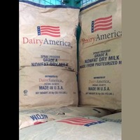 Lait en poudre Dairy America pour bébés, enfants et adultes, haute solubilité et texture onctueuse, emballage en vrac/boîte/sac