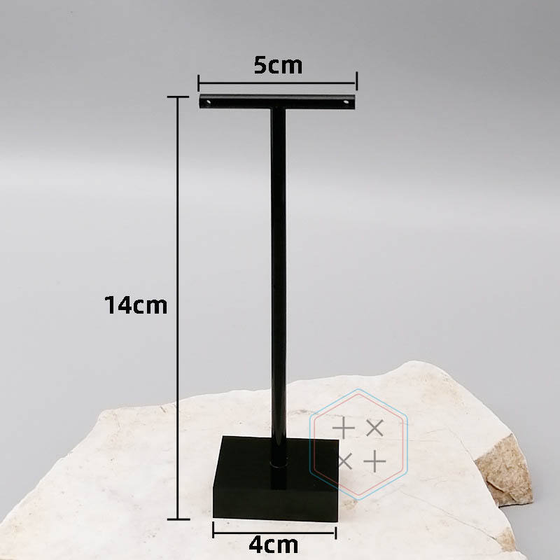 สี่เหลี่ยมผืนผ้าสีดำ (สูง: 14ซม.)