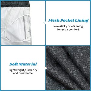 Conception imprimée maille hommes Shorts personnalisés de haute qualité Logo grande taille hommes Shorts de sport Street Wear Shorts pour hommes Logo personnalisé - Product Image 5