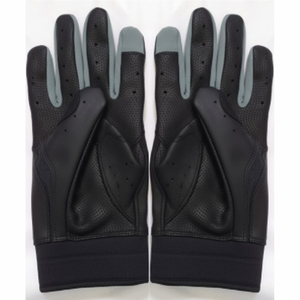 Gants de frappe de baseball professionnels de haute qualité pour adultes (cuir) - Respirants et durables par Kandari Sports - Product Image 5