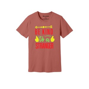 Thèmes de gentillesse imprimer 100% t-shirt en tissu de coton 160-180 à lourd GSM 12 couleurs disponibles Personnalisé votre propre conception et placement - Product Image 4