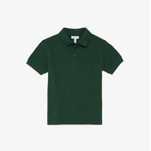 Camiseta deportiva personalizada de manga corta para niños, Polo de algodón 100% de diseño de estilo superior, Color sólido, cómoda, de secado rápido - Product Image 4