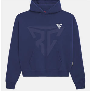 Sudaderas con capucha de patrón sólido de algodón 100% de buena calidad para hombres, colección de invierno de moda superior, MOQ bajo para la venta - Product Image 4