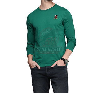 Diseña Tu Propio Logotipo, Camisetas de Manga Larga de Algodón para Hombre, Diseño Personalizado, Camisetas de Manga Larga de Estilo Urbano para Hombre - Product Image 5