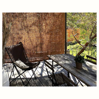COCONUT FIBER SAIL SHADE COIR MAT SOLEIL SÉCHÉ COIR SHADE SALES POUR USAGE EN EXTÉRIEUR FILS DURABLES