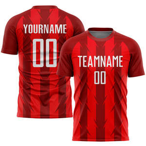 เสื้อฟุตบอลคุณภาพสูง น้ำหนักเบา แห้งเร็ว ระบายอากาศได้ดี สำหรับทุกเพศ ทุกวัย แขนสั้น พิมพ์ลายแบบซับลิเมชั่น พร้อมสกรีนโลโก้ตามสั่ง - Product Image 6