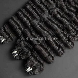 Perruques de cheveux brésiliens vietnamiens Extensions de cheveux frontales à double trame avec dentelle HD - Product Image 1
