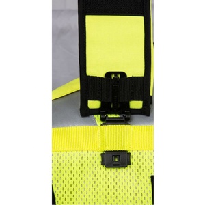 Logotipo personalizado Seguridad industrial Construcción Trabajo Seguridad Chaleco reflectante Reflector de alta visibilidad Chaleco con bolsillos - Product Image 3