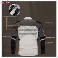 Chaquetas de Motocicleta de Lona con Capucha, Exterior de Cuero, Corte Ajustado, Resistentes al Frío, Impermeables, Transpirables, de Secado Rápido, para Invierno, Unisex