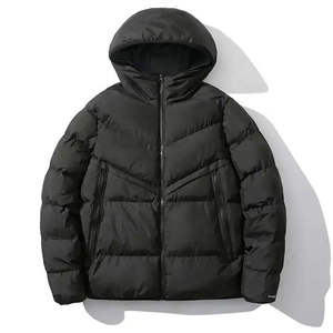 Veste matelassée personnalisée pour homme, meilleure qualité, mode promotionnelle, manteau d'hiver brillant, toile de coton de haute qualité, fermeture éclair décontractée - Product Image 4