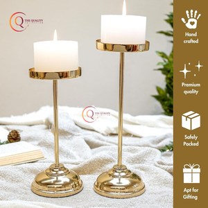 Bougeoir en métal Bougie Tea Light Holders et Home Decorative Stand and Vaisselle Decor Best Design Unique Candle Jar Supply - Product Image 2