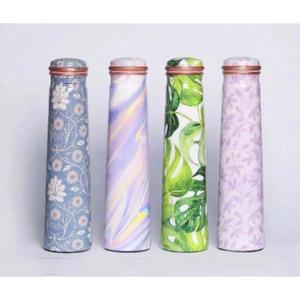 Decorative Copper Water <b>Bottles</b> <b>With</b> <b>Glass</b> High Enamel Finished Accent Design Print Copper Water <b>Bottle</b> For Household & office - Product Image 2