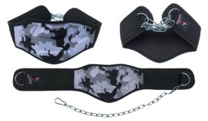 GAF Neopreno Soporte para la espalda Dip Belt Levantamiento de pesas Entrenamiento Neopreno Cinturones de levantamiento de pesas para hombres y mujeres - Product Image 4