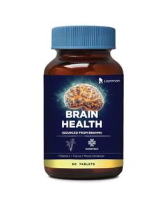 Cápsulas para la salud del cerebro con Bacopa Ginkgo Ashwagandha Shankhpushpi para memoria, Enfoque, estado de ánimo y soporte de función cognitiva - Product Image 1