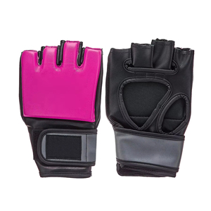 Premium Leather MMA <b>Gloves</b> for Training Kickboxing & Muay Thai – Durable <b>PVC</b> Material Fighting <b>Gloves</b> Custom Logo & Size & Color - Product Image 1