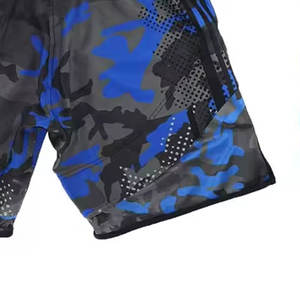 Pantalones cortos de boxeo MMA para hombre-Estilo casual elástico Transpirable 100% algodón para tallas grandes disponibles - Product Image 6