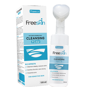 Freeskin โฟมล้างหน้า120มล. Salicylic Acid | เจลโฟมล้างหน้าทำความสะอาดล้ำลึกสำหรับการรักษาสิวอย่างมีประสิทธิภาพ - Product Image 1