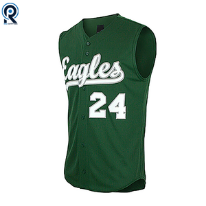 Fabricante al por mayor de encargo de la Escuela Secundaria de sublimación de béisbol y sóftbol uniforme Juvenil de Béisbol Jerseys - Product Image 6