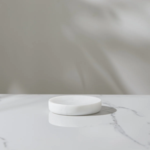 Jabonera de Mármol Moderna de Fábrica Directa, Diseño Elegante, Bandeja para Jabón, Jabonera de Mármol Natural, Precio Más Bajo - Product Image 1