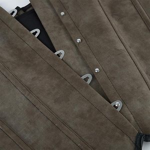 Bustier y corsé de mujer al por mayor encaje esmerilado deshuesado tops de malla de alta calidad ajuste corto cintura Bodyshaper hecho por Zoar Group OEM - Product Image 5