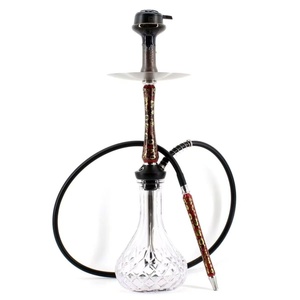 High quality Hot Selling Wooden with Glass Vase, Premium Portable Shisha Narguile Set with Travel Bag for Wholesale Buyers - Product Image 6