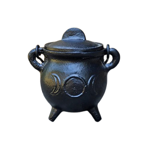 Grossiste Brûleur chaudron en fonte Finition noire Idéal pour la maison et la décoration festive Design avec finition peinte Design - Product Image 5