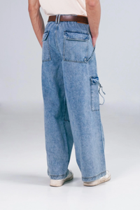 Pantalones cargo ligeros y transpirables para hombre, de alta calidad LICRA/algodón, respetuosos con el medio ambiente y antipilling, servicio OEM, acabado lavado - Product Image 6