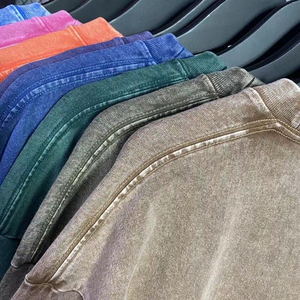 เสื้อยืดผ้าฝ้าย100% สำหรับผู้ชายเสื้อยืดสีพื้นผ้าฝ้ายฟอกสีกรดออกแบบโลโก้ได้ตามต้องการสินค้าออกใหม่2025 - Product Image 3