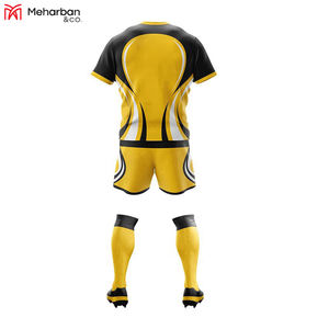 ชุดกีฬารักบี้ระบายอากาศโพลีเอสเตอร์สำหรับผู้ชายชุดกีฬารักบี้ระบายอากาศออกแบบได้ตามต้องการ - Product Image 3