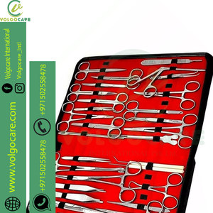 Kit Completo de Práctica de Sutura de Acero Estéril para Estudiantes de Medicina, Entrenamiento de Primeros Auxilios y Uso en Emergencias, Instrumentos de Cirugía General - Product Image 6