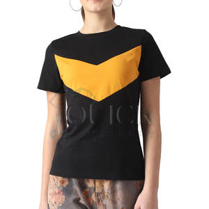 2025 nuevo estilo de mujer de secado rápido manga corta Camisetas cuello redondo de punto suave transpirable Material Casual ecológico verano - Product Image 1