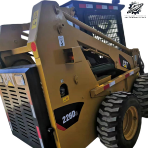 Cargadora de Ruedas Usada Caterpillar 226D3, 2.6 Toneladas, Cucharón de 0.5m³, Marca Original Japonesa, Construcción, Pocas Horas, Certificación CE, Segunda Mano - Product Image 1