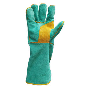 Gants de soudage de qualité professionnelle | Meilleur fabricant Logo personnalisé Gants de soudage de bonne qualité - Product Image 2