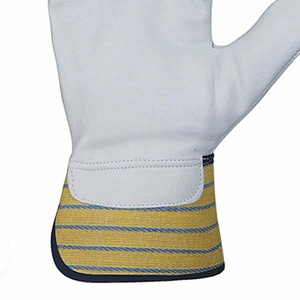Fabricante profesional Precio barato Guantes DE TRABAJO canadienses Guantes de trabajo de seguridad de cuero de vaca de alta resistencia - Product Image 6
