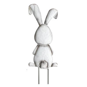 Décor de lapin de Pâques fait à la main de haute qualité pour les décorations de jardin extérieur par Ambience Lifestyle - Product Image 1