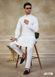 Soft rayon cotton <b>mens</b> <b>kurta</b> with button and pocket detailing perfect for all events - Product Image 3