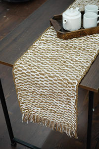 Mantel Individual de Algodón Tejido a Mano, 50 x 120 cm, Ecológico, para Mesa de Comedor, Vajilla Hecha a Mano, Venta al por Mayor, Exportación a Granel - Product Image 3