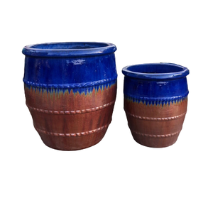 [Leo Nguyên Le] - Vente en gros de pots de fleurs en céramique vernissée pour l'intérieur et l'extérieur à prix avantageux pour le jardinage - Product Image 1
