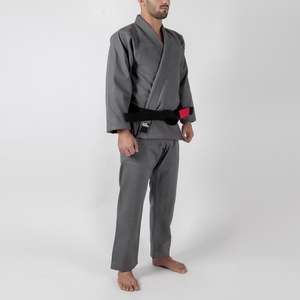 Uniforme bjj gi de qualité compétition avec points de contrainte renforcés conception légère à séchage rapide absorbant la sueur coutures solides - Product Image 3