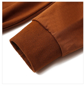 เสื้อฮู้ดผู้ชายแนวสตรีทเสื้อผ้าแฟชั่นมีสไตล์วินเทจ2025ใหม่ผู้ผลิตเสื้อมีฮู้ดแบบกำหนดเองโลโก้ - Product Image 3