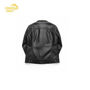 Chaquetas de Cuero Vacuno de Alta Calidad con Cuello Alto y Logotipo Frontal, Impermeables y Ecológicas - Product Image 2