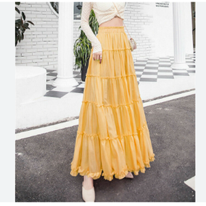 Jupes Maxi en coton ethnique directes d'usine Jupes imprimées artisanales pour les détaillants mondiaux Jupes en coton décontractées - Product Image 3